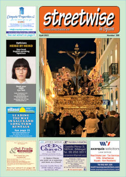 Cover page of Streetwise magazine in Spain, issue 2022 04 no. 289
