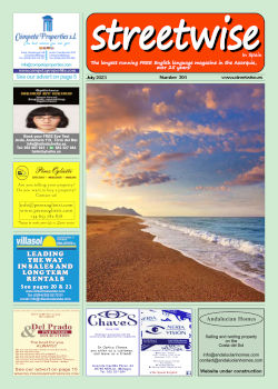 Cover page of Streetwise Magazine in Spain, issue 2023 07 no. 304 with link
