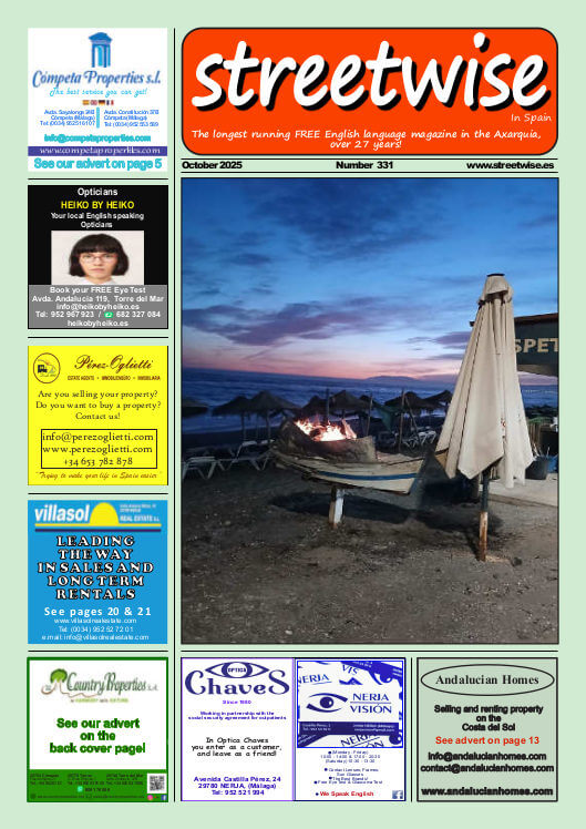 Streetwise magazine front page, year 2025 month 10, issue 331